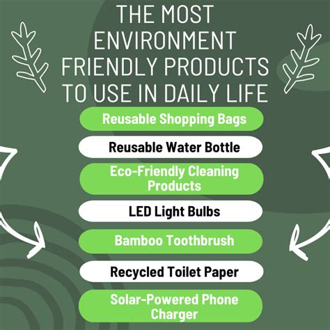 How to Create Environmentally Friendly Lifestyle - Green Products Ideas