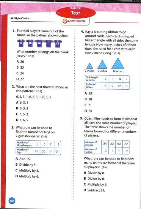 Envision Math Grade 7 Answer Key Pdf