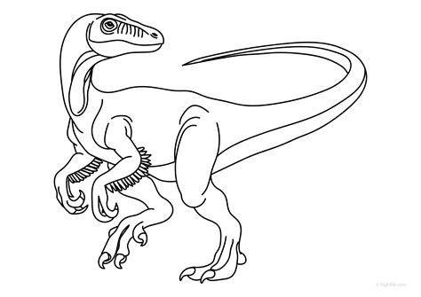 Eoraptor Coloring Pages For Kids