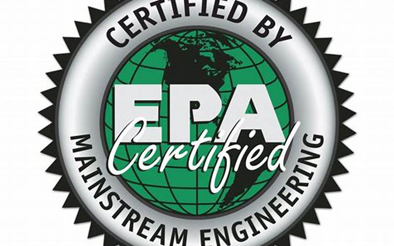 Epa Certification