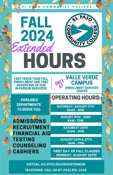 Epcc Fall 2024 Registration