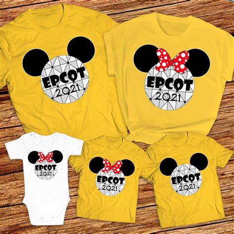 Discover Fun and Coordinated Family Styles with Epcot Shirts!