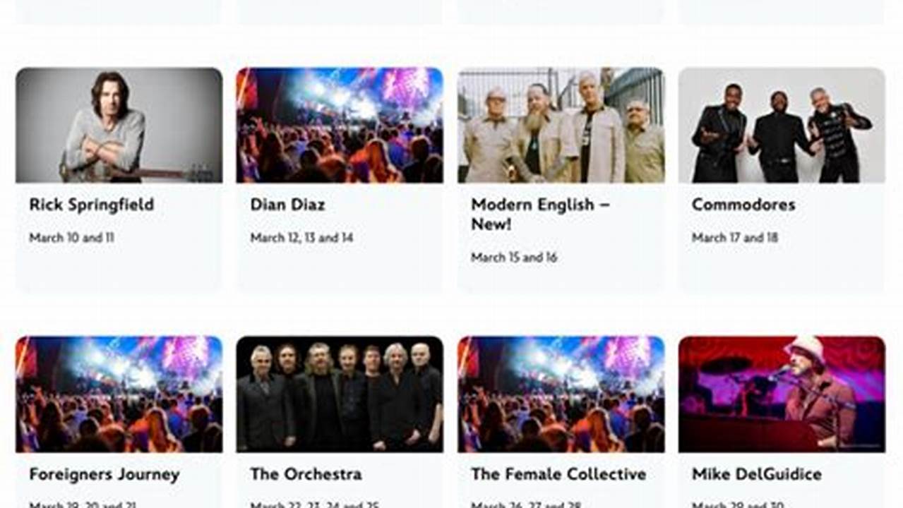 Epcot Summer Concert Schedule 2024
