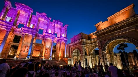 Ephesus Night Photography