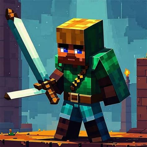 Epic Minecraft Character