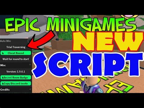 Epic Minigames GUI Script - Pastebin.com