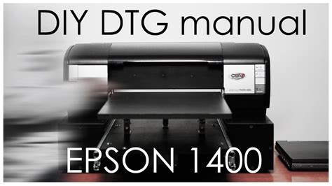 Experience High-Quality Printing with Epson 1400 DTG Printer