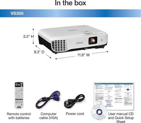 Epson VS350: The Ultimate Projector for an Immersive Viewing Experience