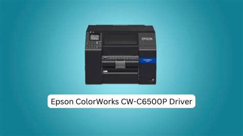 Epson ColorWorks CW-C6500P Driver: Installation and Troubleshooting Guide
