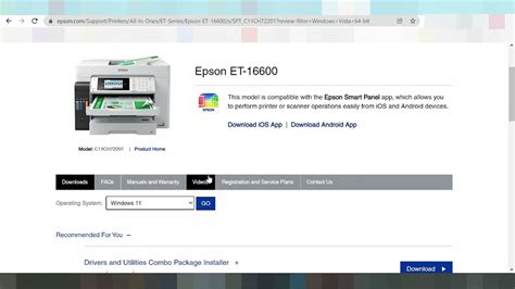 Epson ET-16600 Driver: Installation Guide and Troubleshooting Tips