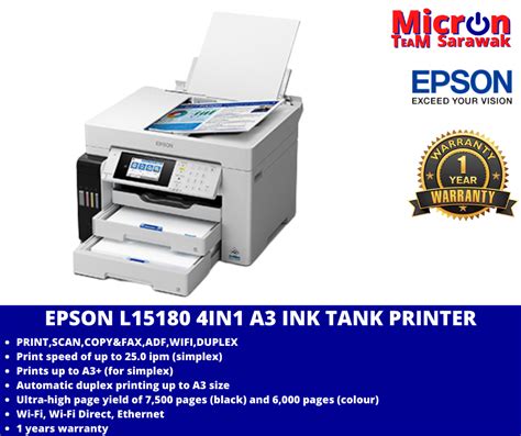 Epson EcoTank L15180 Printer Driver Download: Step-by-Step Guide