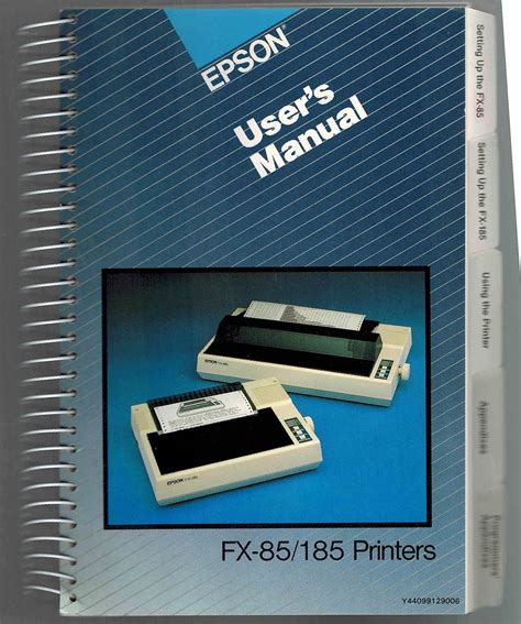 Epson FX-185 Printer Driver: A Comprehensive Guide