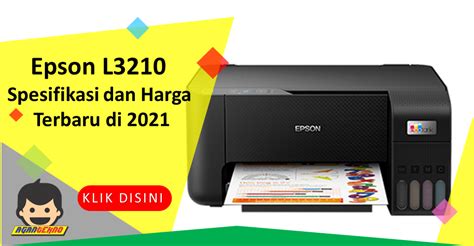 Epson L3210 Harga Dan Spesifikasi