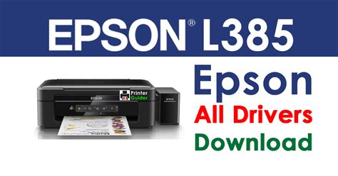 Epson L385 Printer Driver Download: A Step-by-Step Guide