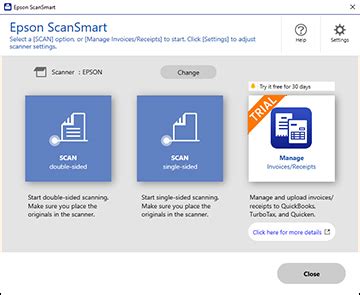Epson Smart Scan Software