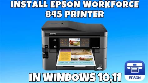 Epson WorkForce 845 Printer Driver: Installation Guide and Troubleshooting Tips