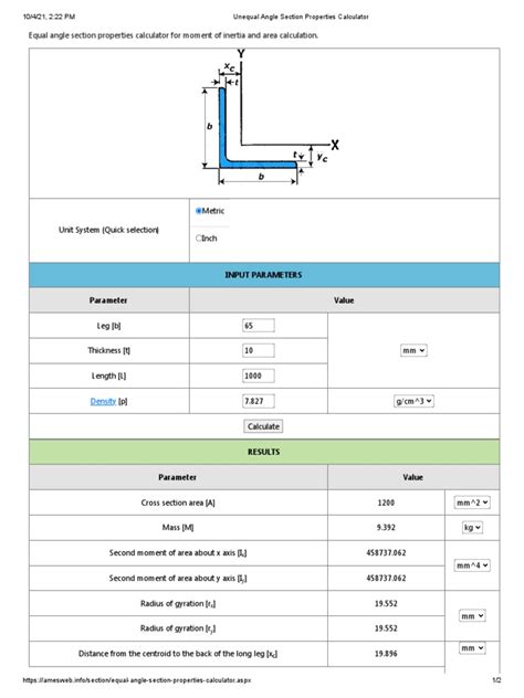Unlocking the Power of Equal Angle Section Properties: Maximizing Structural Integrity With Precision Engineering
