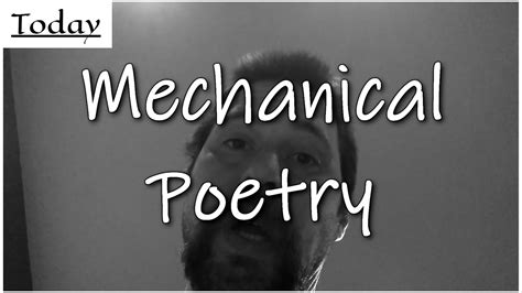 Era of Mechanical Poetry 1984 MTD