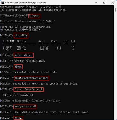 Erase and Format a Drive in Windows Using Command Prompt