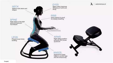 Ergonomic Backless Chair