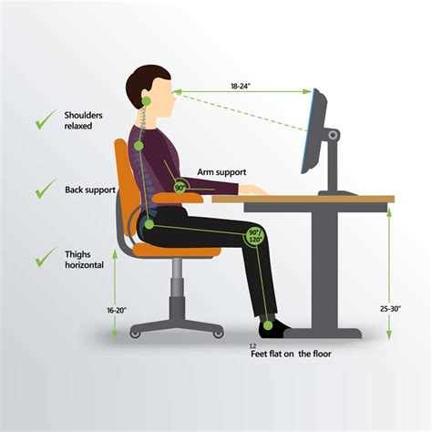 Ergonomic Chair Set Up