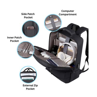 Ergonomic Design laptop backpack