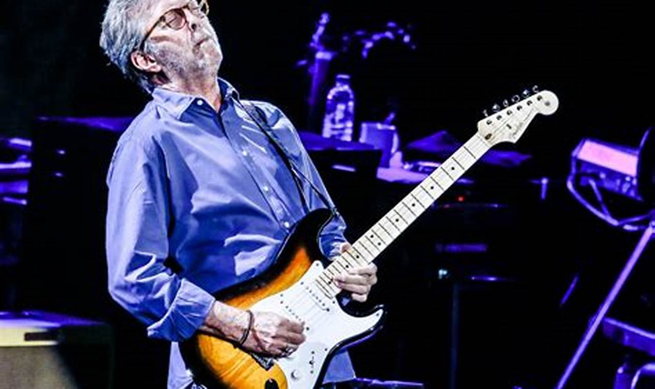 Eric Clapton 2024 Tour Poster