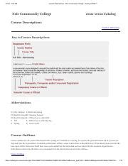 Erie Community College Course Catalog Fall 2018