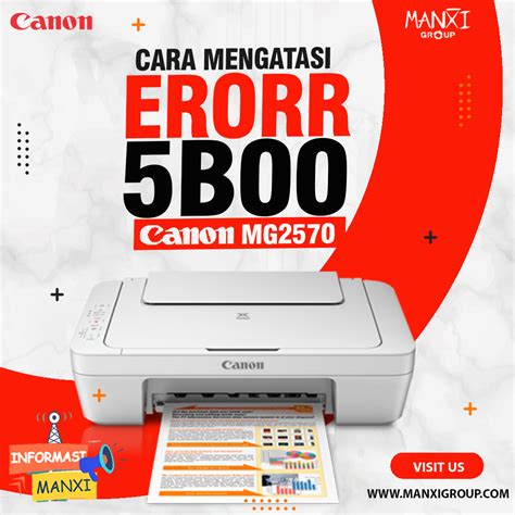 Error 5B00 Canon MG2570