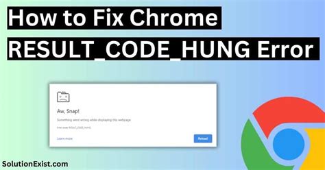 10 Quick Fixes for Error Code: Result_code_hung
