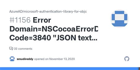 Error Domain Nscocoaerrordomain Code 3840