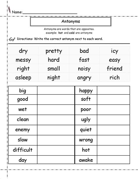 2nd Grade English Worksheets Best Coloring Pages For