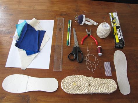 Espadrilles Materials