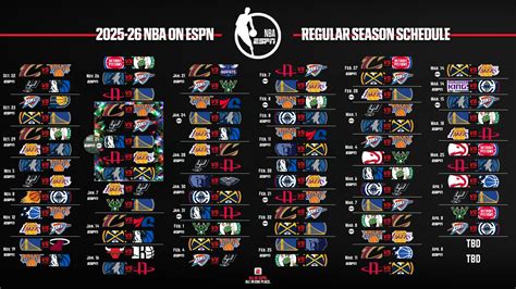 NBA releases Opening week and Christmas Day schedule for new season.