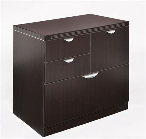 Better Homes and Gardens Wood 2 Drawer Espresso Lateral File With Lock