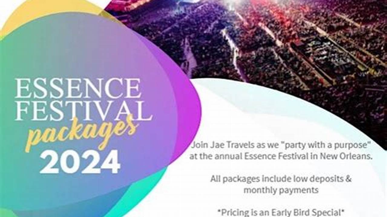 Essence Fest 2024 Concert Lineup Today