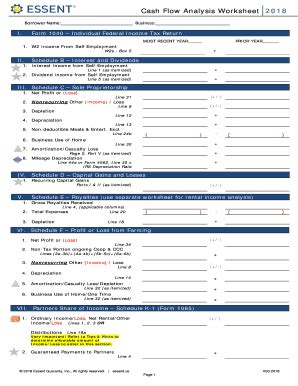 Essent Income Worksheet