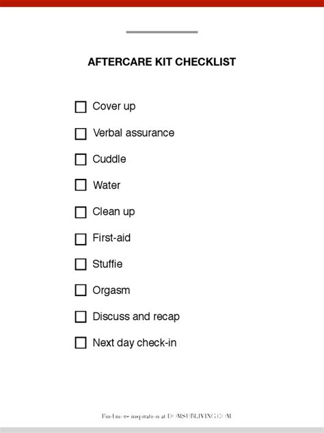 Essential Aftercare Checklist: Minimizing Post-Strip Trauma