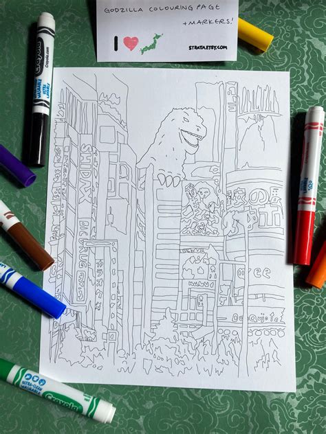 Essential Colouring Tools for Godzilla Fans
