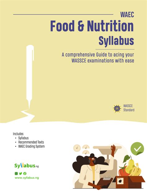 Essential Components of a Nutrition Education Syllabus