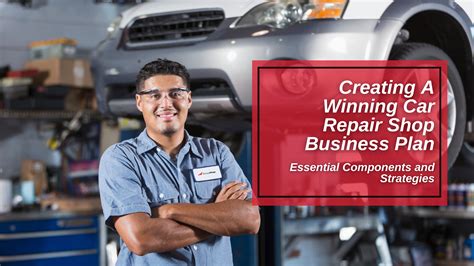 Essential Components of a Repair Shop Business Plan