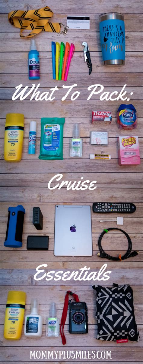 Essential Cruise Items