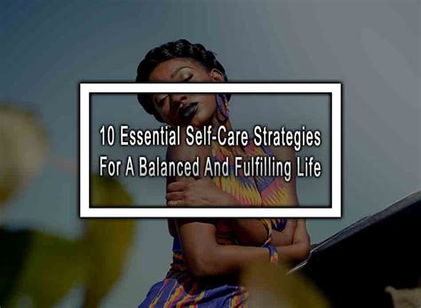Essential Daily Care Strategies