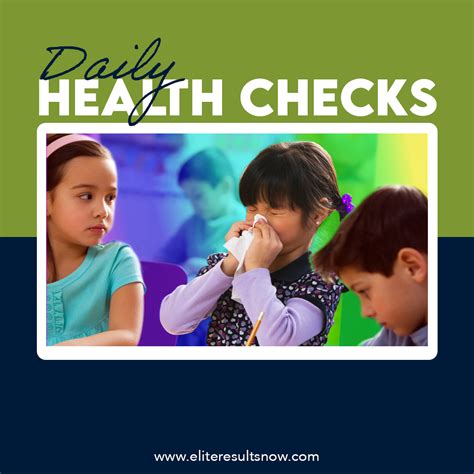 Essential Daily Health Checks