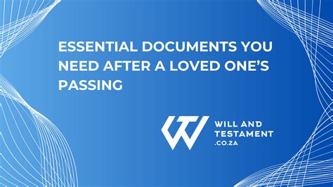 Essential Documents You Will Need