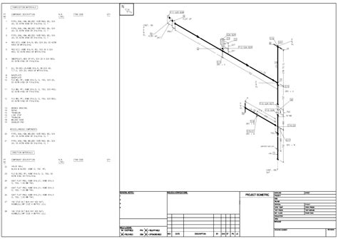 Essential Elements of Isometric Piping Drawings
