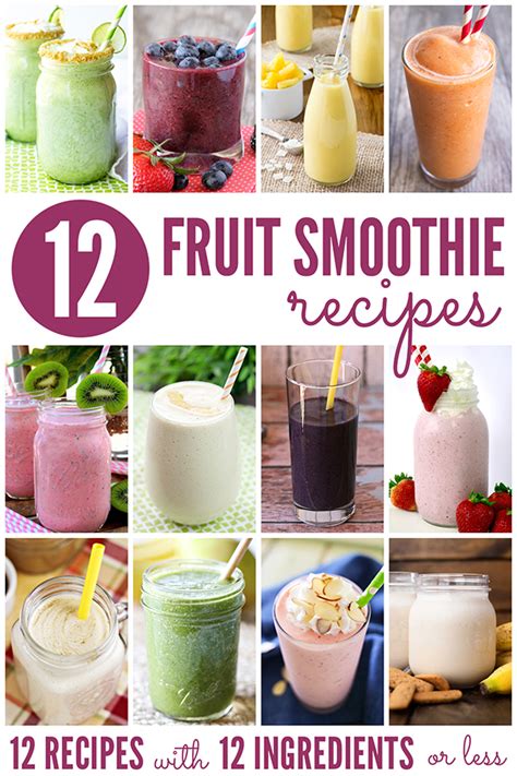 Essential Ingredients for Amazing Fruit Smoothie Recipes