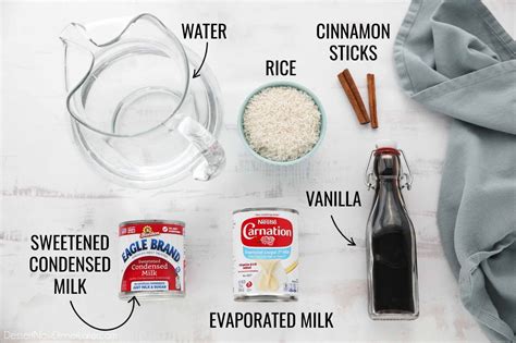 Essential Ingredients for Your Easy Horchata