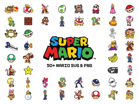 Essential Mario Characters and Their Iconic Colors