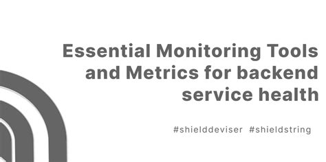 Essential Monitoring Tools